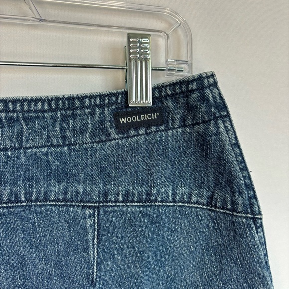 Woolrich Blue Cotton Denim Jean Shorts | Size 12 - Picture 5 of 7